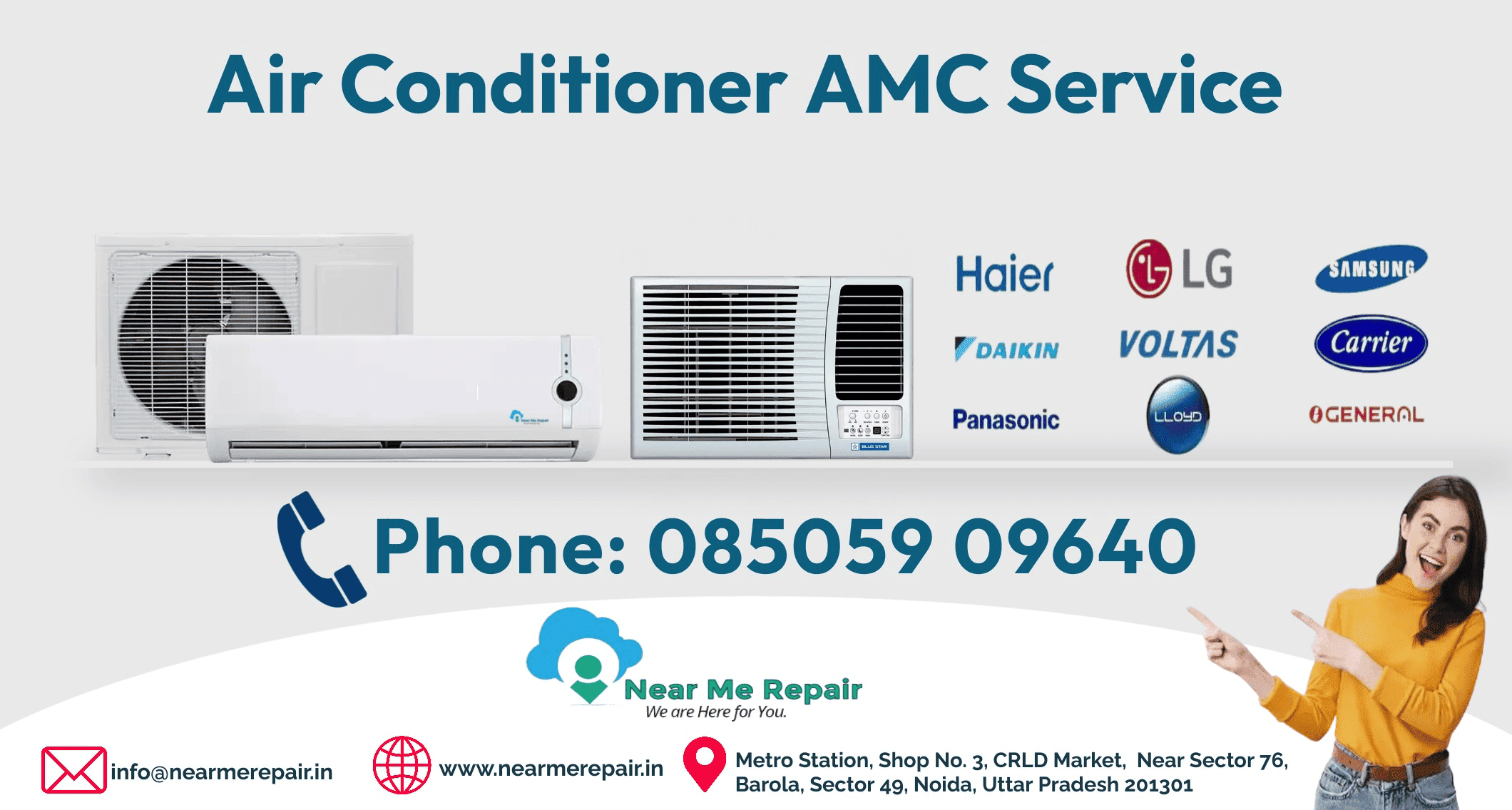 Top Rated AC AMC Services near in Delhi-NCR Window AC & Split AC AMC Services Near Delhi-NCR