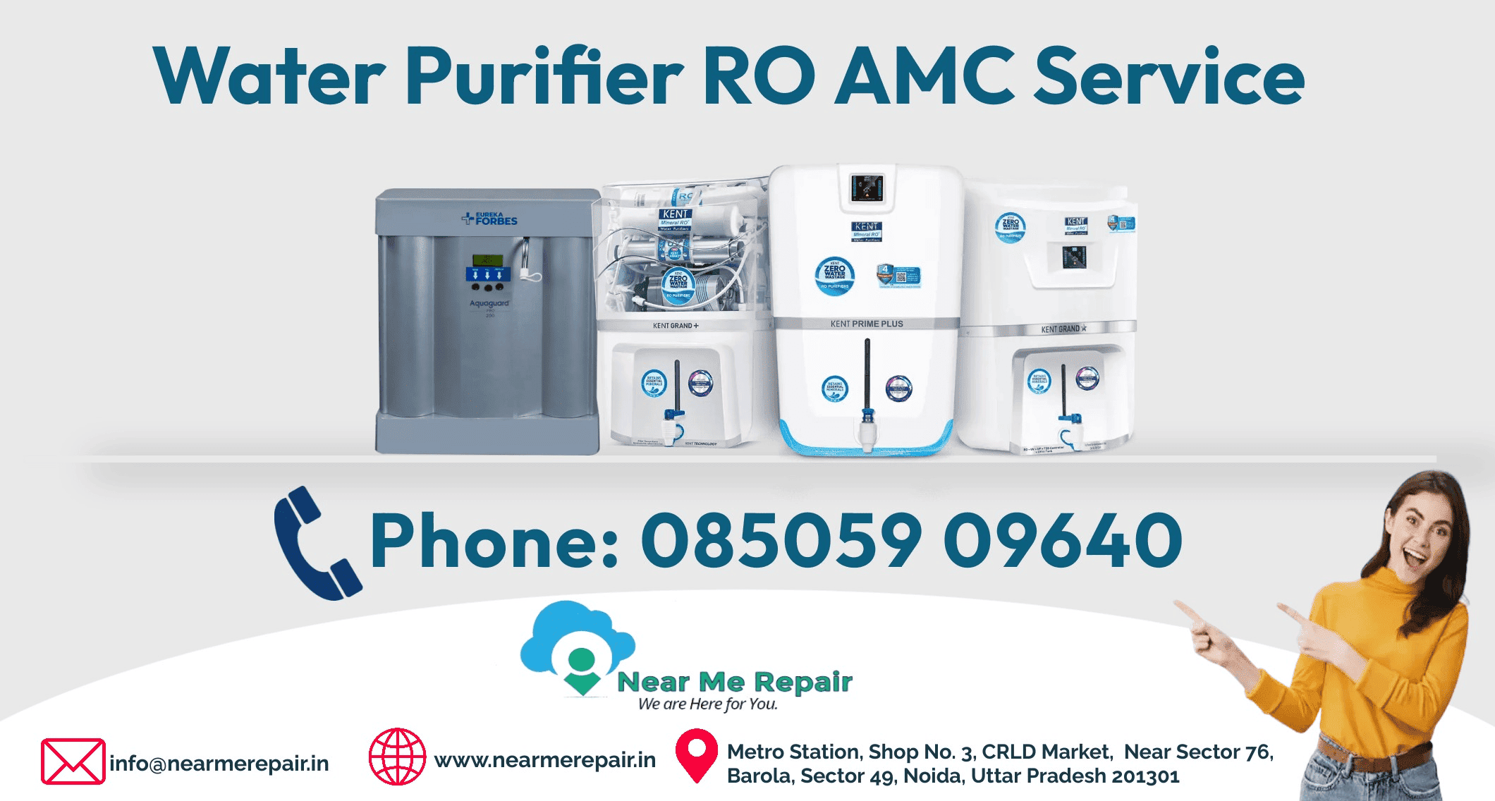 Discover the best in water purification with our premium Water Purifier RO AMC services near Delhi-NCR, ensuring optimal performance and reliability.