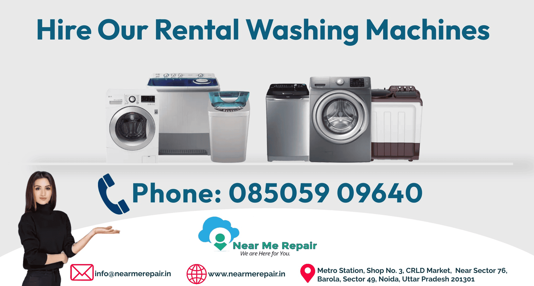 Explore hassle-free laundry with our rental washing machines near Delhi-NCR, offering convenience and efficiency at your fingertips.
